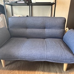 【あげます】ソファ ソファベッド 二人掛けの画像