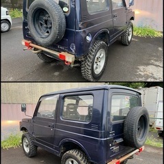 大幅値下げ🔥　SUZUKI ジムニー　JA11 JA11V改　足回り公認済み　リフトアップ クロカン　オフロード　パワーステアリング　デフロック　ベース車に‼️の画像