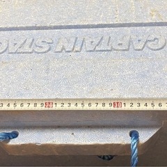 BBQに　キャプテンスタッグ　保冷ボックス　発泡クーラーボックス　発泡スチロール製　18リットルの画像