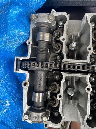 gsx400eエンジン GSX400E 国内1型GS40X-10 エンジンストッククランキング確認 (バブ