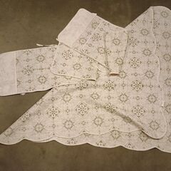 椅子カバー（キルティング）３点の画像