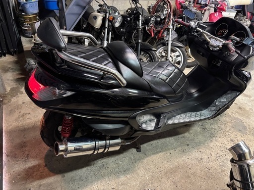 【YAMAHAグランドマジェスティ】SG15 大人カスタム　実働　好調 YAMAHA グランドマジェスティ250】SG15 実働大人カスタムブラック