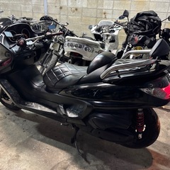 【YAMAHA グランドマジェスティ250】SG15 実働大人カスタム　ブラックの画像