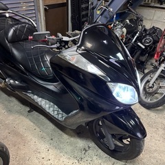 【YAMAHA グランドマジェスティ250】SG15 実働大人カスタム　ブラックの画像