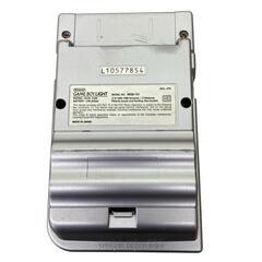186000 ジャンク品 Nintendo 任天堂 ニンテンドウ Nintendo GAME BOY LIGHT MGB-101  シルバー ライト [250516HM150049]の画像