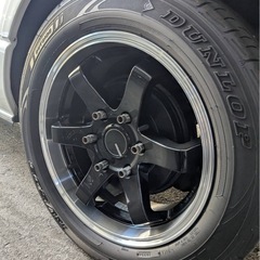 ハイエース ホイール KBRACING 4本セットの画像