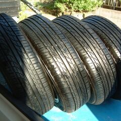 175/65/R15アルミ付き夏タイヤ【タイヤは美品】の画像