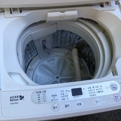 洗濯機美品6キロタイプの画像