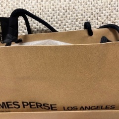 新品未使用　紙袋　布袋入り　レシートあり　サイズ0 ブラック　黒　JAMES PERSE ストレッチジャージー ノースリーブワンピース WNL6602の画像