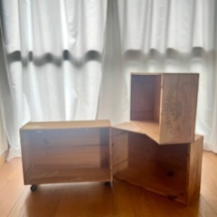終了【9/28まで】ワイン箱4個 の画像