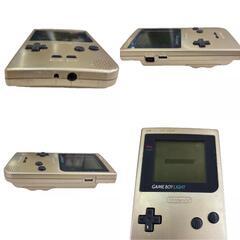 186000 現状品 Nintendo 任天堂 ニンテンドウ 箱付き GAMEBOY Light ゲームボーイライト MGB-101  ゴールド [1000025366814]の画像