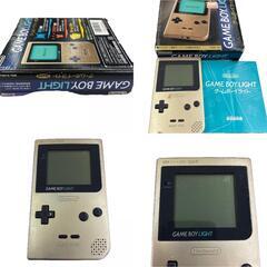 186000 現状品 Nintendo 任天堂 ニンテンドウ 箱付き GAMEBOY Light ゲームボーイライト MGB-101  ゴールド [1000025366814]の画像