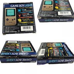 186000 現状品 Nintendo 任天堂 ニンテンドウ 箱付き GAMEBOY Light ゲームボーイライト MGB-101  ゴールド [1000025366814]の画像
