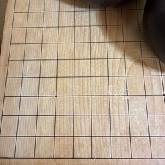決まりました　脚付碁盤(蓋付き)と碁石セットの画像