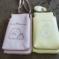 すみっコぐらしの携帯&財布、の画像