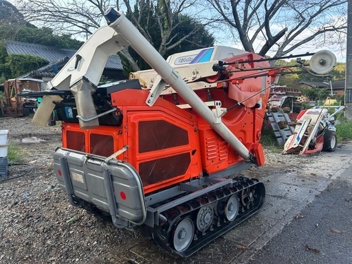クボタハーベスター程度良好脱穀機 6馬力 ディーゼル脱穀HS-65