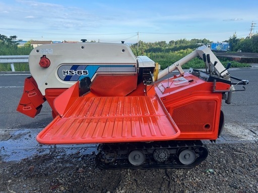 クボタハーベスター程度良好脱穀機 6馬力 ディーゼル脱穀HS-65