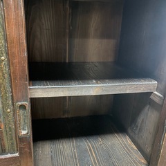 民芸家具　和家具 収納棚の画像