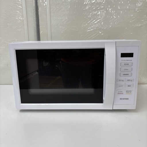 I723 ? 2023年製の高年式♪ アイリスオーヤマ 電子レンジ 650Ｗ ⭐ 動作確認済 ⭐ クリーニング済
