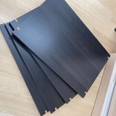 ★ジモティ割引あり★【リユースのサカイ野々市店】本棚 黒 木目調 (幅)90×(奥行き)29×(高さ)184cm ※クリーニング済みの画像
