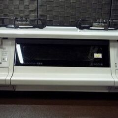 Paloma LPガス用 ガステーブル PA-360WHA-L エブリシェフ 2018年製 幅59cm ナチュラルホワイト 左強火 水無し両面焼きグリル パロマ プロパンガス ガスコンロ 札幌市東区 新道東店の画像