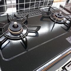 【リユースのサカイ八街店】★ジモティ割あり★ Rinnai　ガステーブル　都市ガス用　24年製　クリーニング済　YJ7719の画像