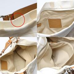 コーチ 11961 ショルダーバッグ ベージュ  COACH 肩掛け シグネチャーの画像