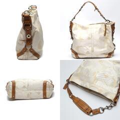 コーチ 11961 ショルダーバッグ ベージュ  COACH 肩掛け シグネチャーの画像