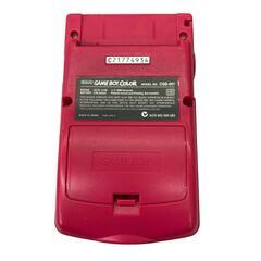 186000 現状品 Nintendo 任天堂 ニンテンドウ ゲームボーイ ゲームボーイカラー CGB-001  レッド 本体  [1000025363042]の画像