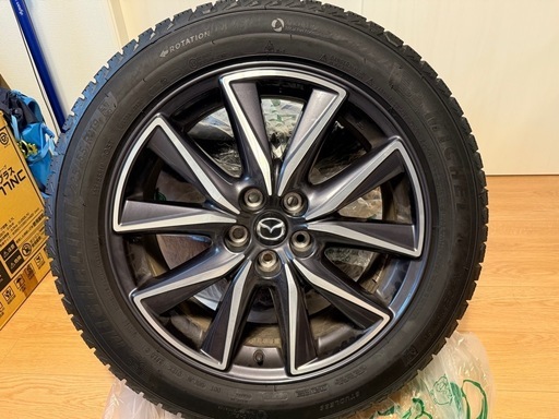 cx5 ホイールスタッドレスタイヤ