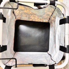 座れるシルバーカー　大きめサイズ　耐荷重100kgの画像