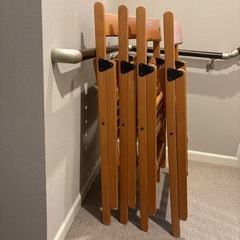 IKEA TERJE 折り畳み椅子4脚セットの画像