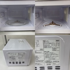 I386 🌈 2023年製の高年式♪ アイリスオーヤマ 電子レンジ 650Ｗ ⭐ 動作確認済 ⭐ クリーニング済の画像