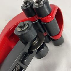 MIYAKO ツバ出し工具 MIYAKO MBS2KR ブラック×レッド ケース付 パイプカッターセット MBS2KR ブラック×レッドの画像