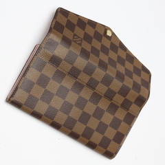 ルイヴィトン N60114 長財布 ブラウン×ピンク  LOUIS VUITTON ローズ・バレリーヌ ダミエの画像