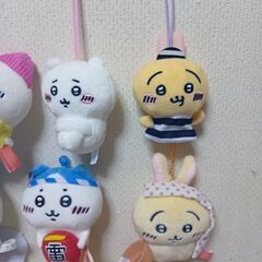 ちいかわ'.ハチワレ.うさぎミニぬいぐるみ11個セットの画像
