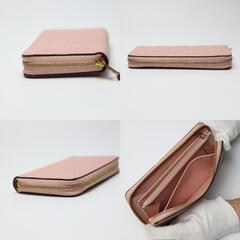 ルイヴィトン M64090 長財布 ローズプードル  LOUIS VUITTON ラウンドファスナー アンプラントの画像