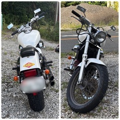 ホンダ マグナ250  バッテリー新品 セル1発始動 アイドリング安定 カスタム多数の画像