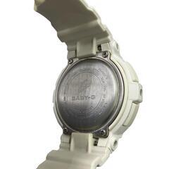 186000 現状品 CASIO カシオ CASIO BABY-G デジアナ BGA-195  ホワイト [1000023942256]の画像