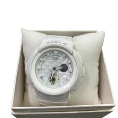 186000 現状品 CASIO カシオ CASIO BABY-G デジアナ BGA-195  ホワイト [1000023942256]の画像