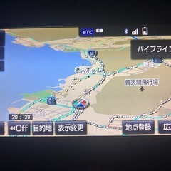 トヨタ純正ナビ　の画像