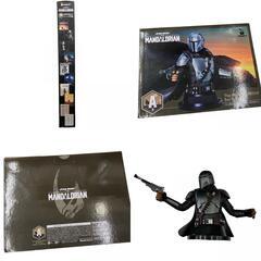 186000 Happyくじ ポスター F賞  スターウォーズ　A賞　　マンダロリアン未開封品 2点まとめ売り [1000025332833]の画像