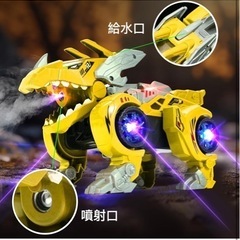 新品⭐️恐竜変身車 スプレーで変身する恐竜カー おもちゃ 電動カー　誕生日　クリスマスの画像