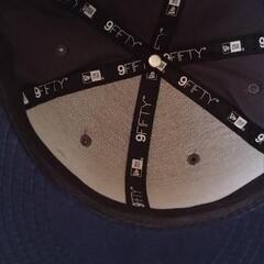 NEWERA 9FIFTY スナップバックキャップ グレー/ネイビーの画像