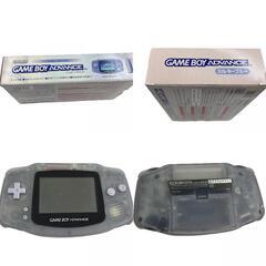 186000 現状品 Nintendo 任天堂 ニンテンドウ GAMEBOY ADVANCE ゲームボーイアドバンス AGB-001  ブルー　ミルキーブルー　 [240205HM190253]の画像
