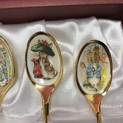 ジモティ割引有★【ジャングルジャングル岸和田店】ピーターラビット　スプーンセット　南大阪 岸和田市 貝塚市 泉佐野市 和泉市 忠岡町 熊取町 の画像
