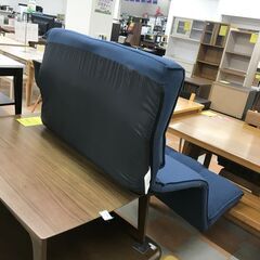 【ｼﾞｬﾝｸﾞﾙｼﾞｬﾝｸﾞﾙ金沢店】  ソファー一人用 ブルー W95×D56×H53 クリーニング済み												の画像
