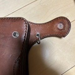 栃木レザー 長財布 バイカーズウォレット ライダースウォレット ヌメ革 レザーウォレット メンズ財布 サドルレザー 本革 革財布 さいふ ブラウンの画像
