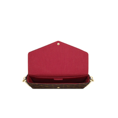 ルイヴィトン M61276 ショルダーバッグ ブラウン  LOUIS VUITTON ポシェット・フェリシー モノグラムの画像