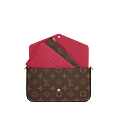 ルイヴィトン M61276 ショルダーバッグ ブラウン  LOUIS VUITTON ポシェット・フェリシー モノグラムの画像